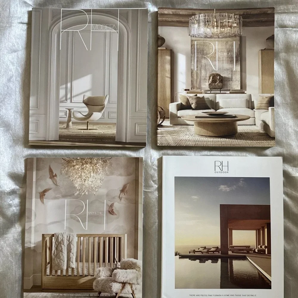 Restoration Hardware Catalog lot of 4